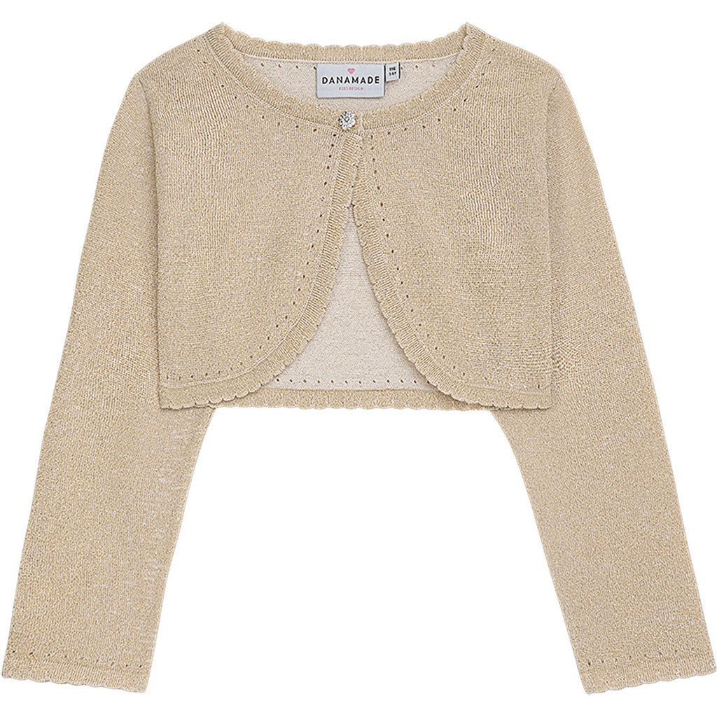 DANAMADE Bolero DLAYLA Jacke, Weste Gold