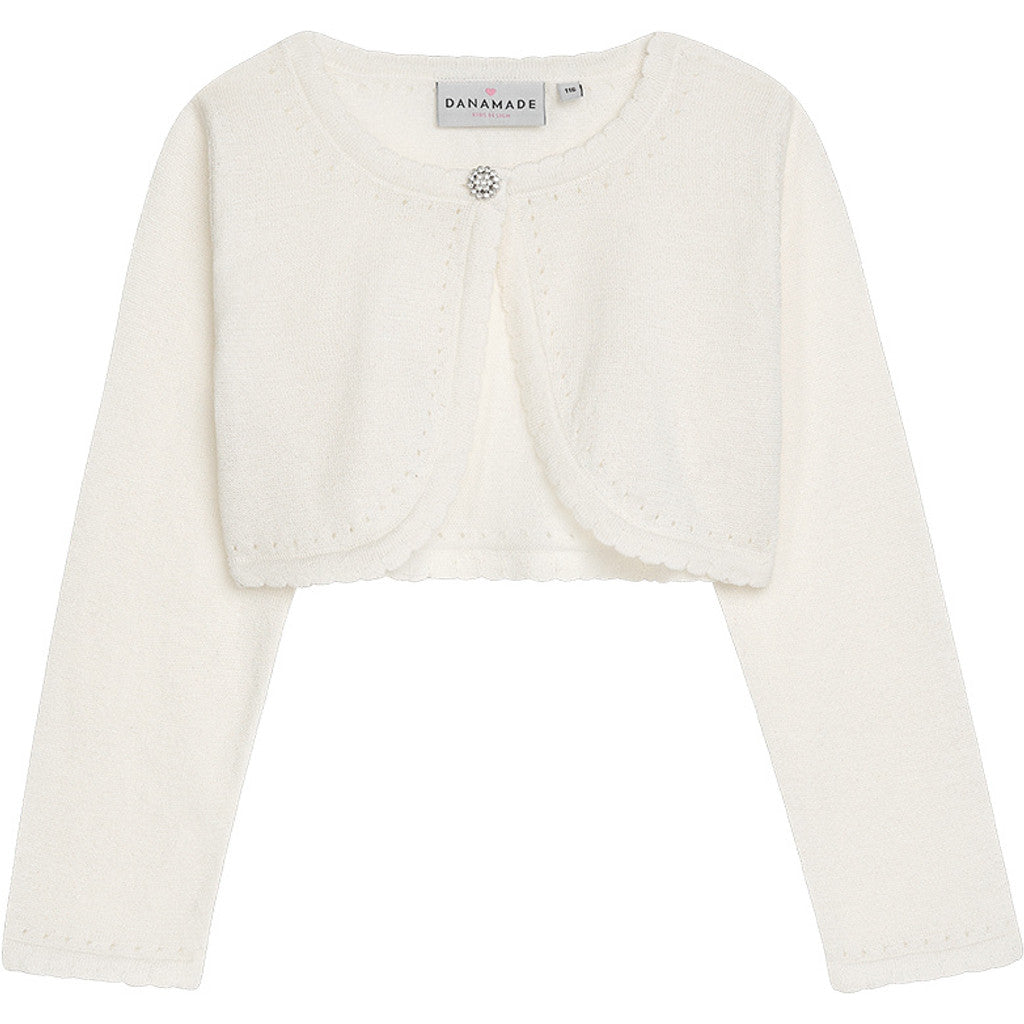 DANAMADE Bolero DLAYLA Jacke, Weste Ivory