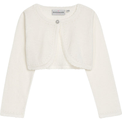 DANAMADE Bolero DLAYLA Jacke, Weste Ivory