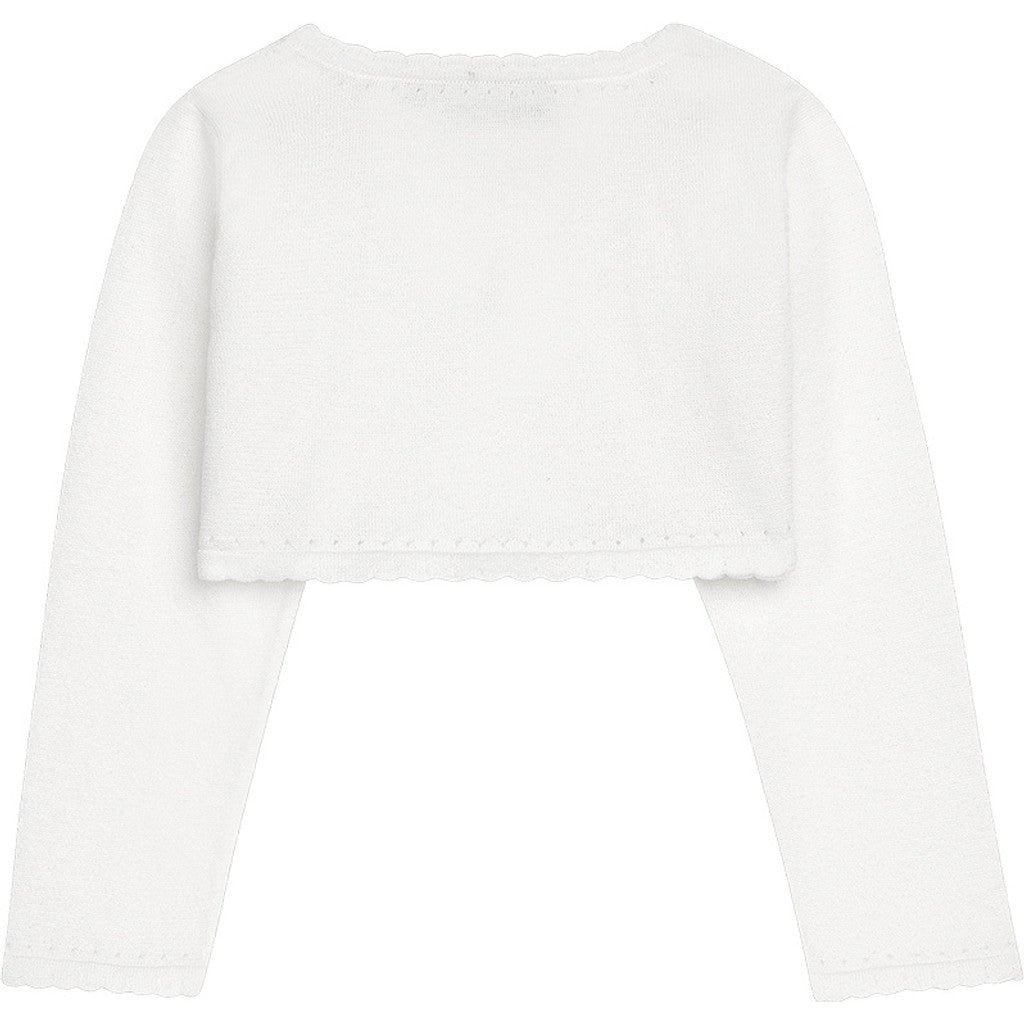 DANAMADE Bolero DLAYLA Jacke, Weste White