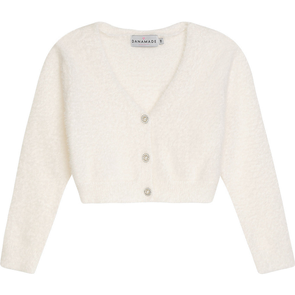 DANAMADE Cardigan DDALINE Jacke, Weste Ivory