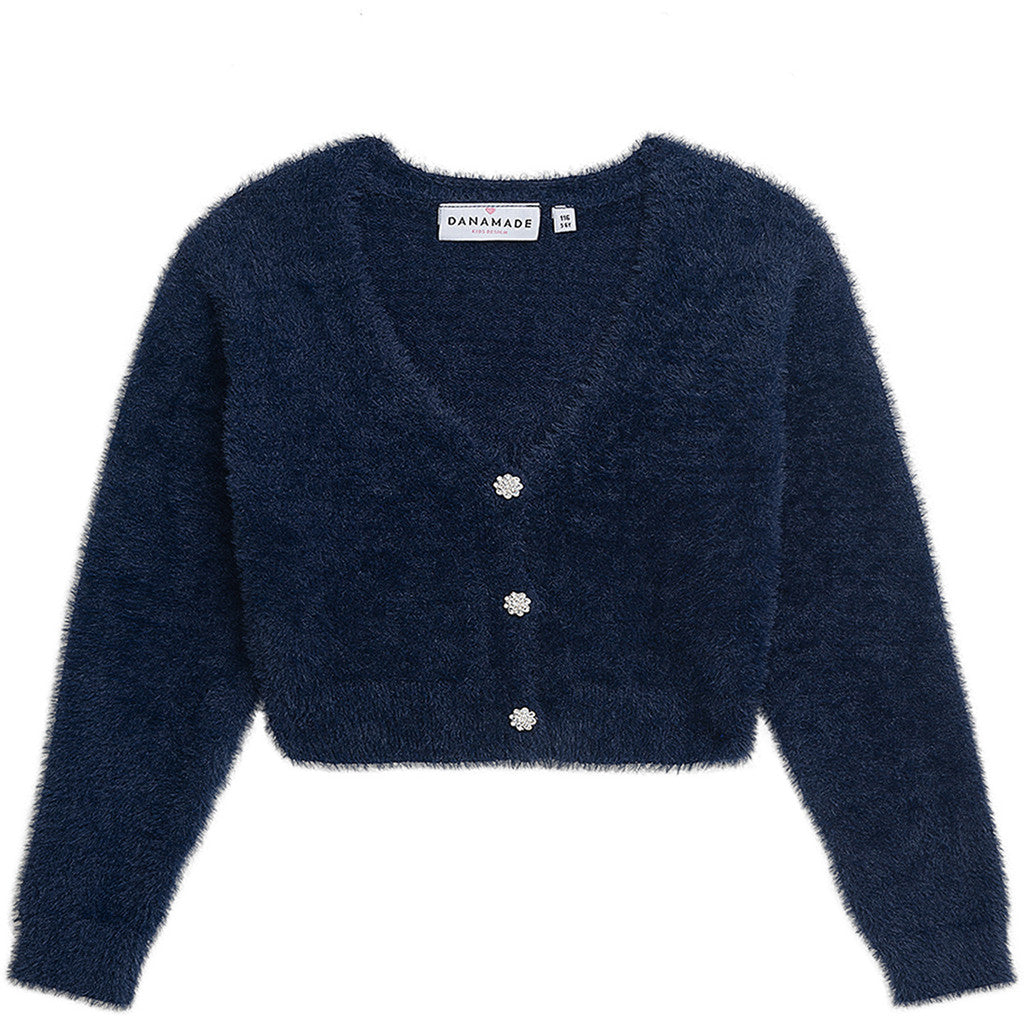 DANAMADE Cardigan DDALINE Jacke, Weste Navy