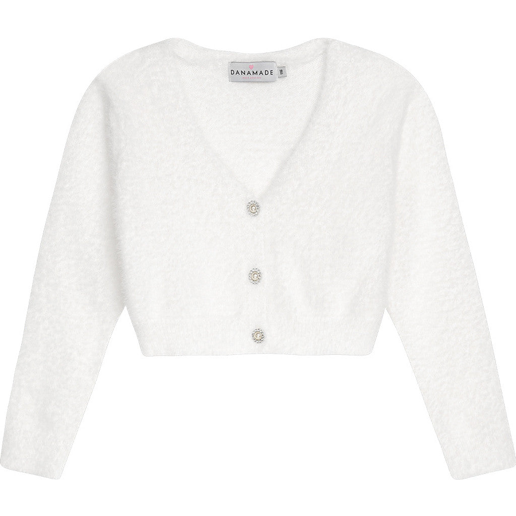 DANAMADE Cardigan DDALINE Jacke, Weste White