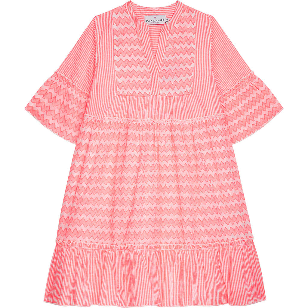 DANAMADE DRUNA Dresses Neon Coral