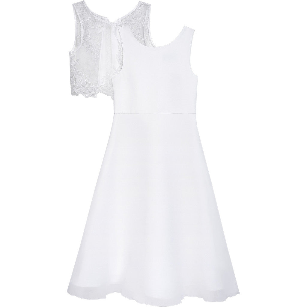 DANAMADE Dress Comfort DOTTILIE Dresses White
