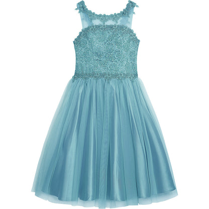 DANAMADE Dress DROSANA Dresses Smoke Blue