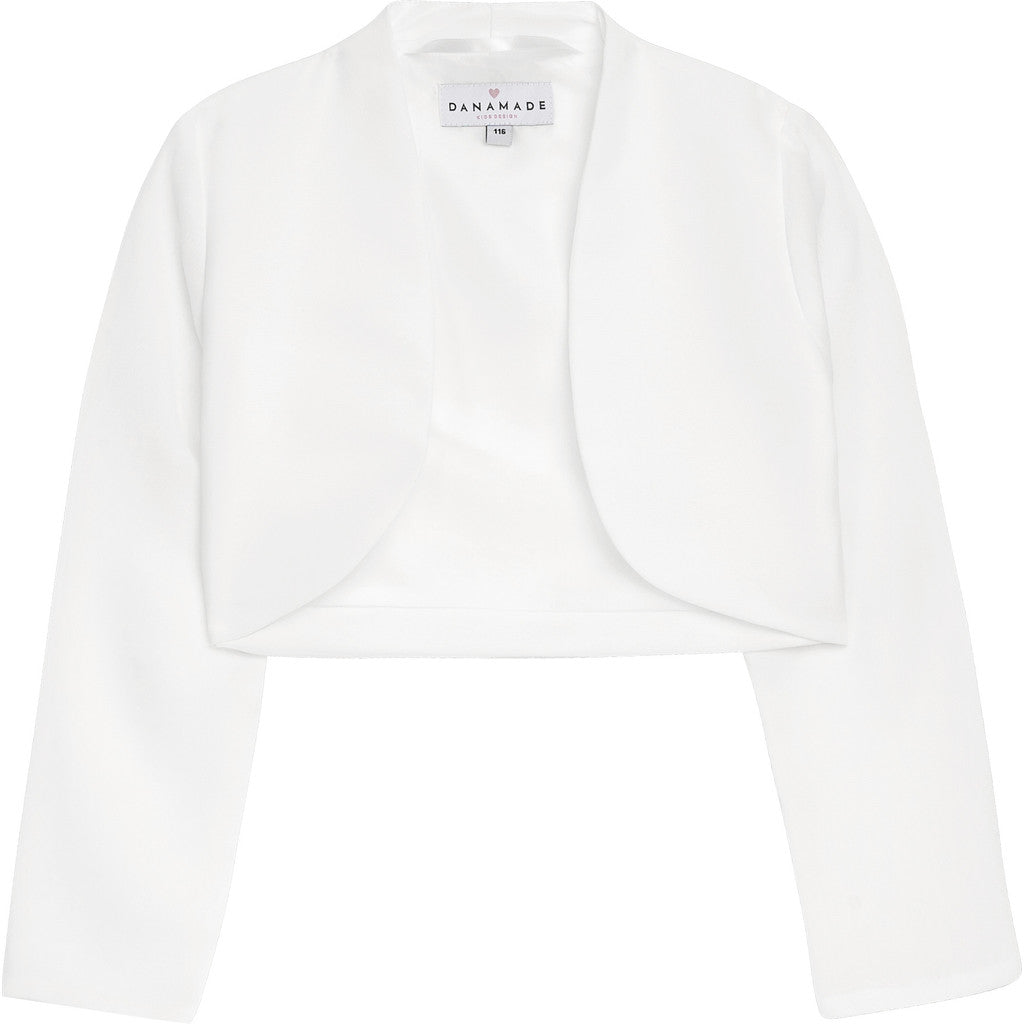 DANAMADE Gorgette Bolero DLENE Jacke, Weste White