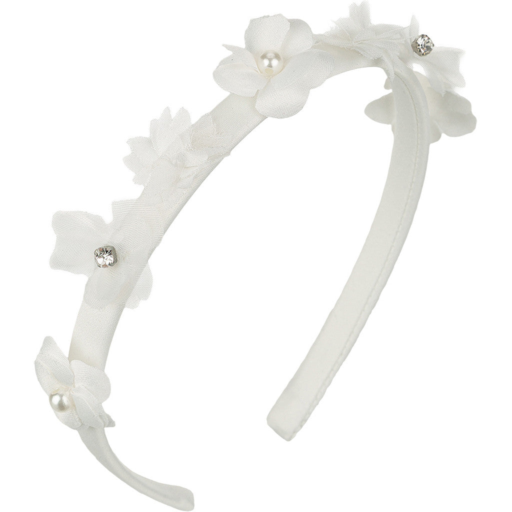 DANAMADE Haarreifen DKEAO Haar Schmuck Ivory