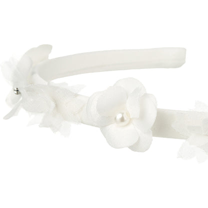 DANAMADE Haarreifen DKEAO Haar Schmuck Ivory