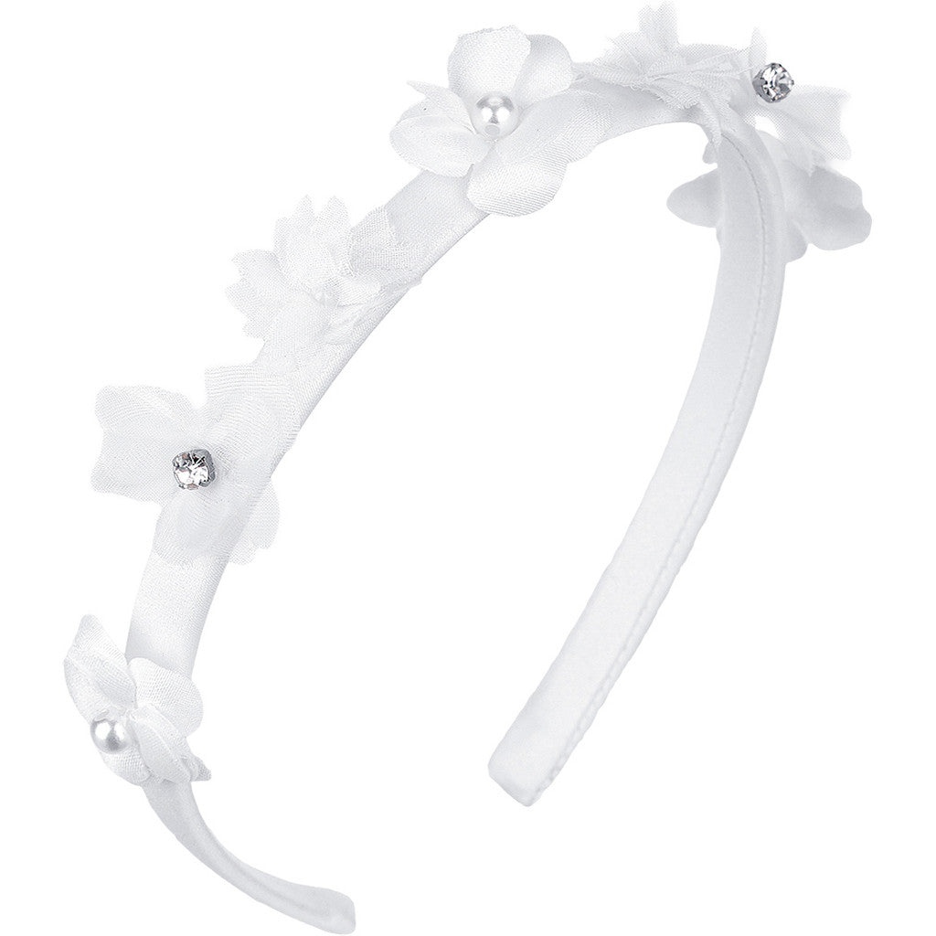 DANAMADE Haarreifen DKEAO Haar Schmuck White