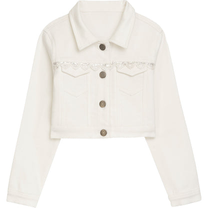 DANAMADE Jeansjacke DLIAH Jacke, Weste Ivory