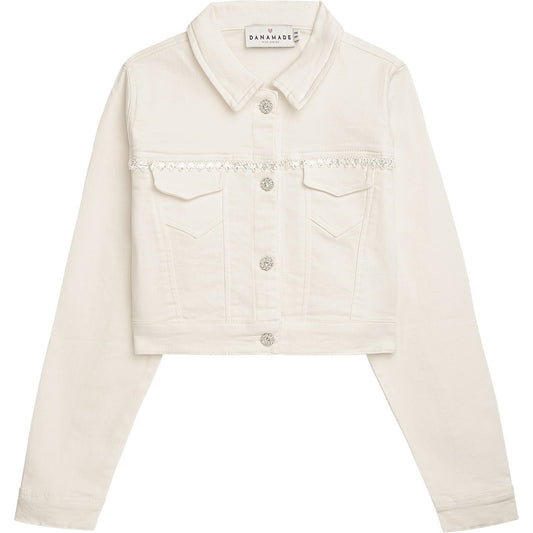 DANAMADE Jeansjacke DLIAH Jacke, Weste Ivory