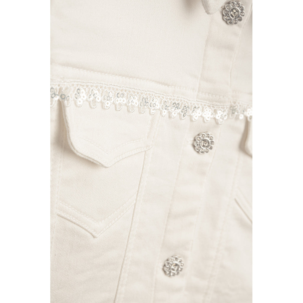 DANAMADE Jeansjacke DLIAH Jacke, Weste Ivory