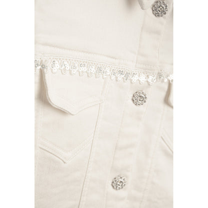 DANAMADE Jeansjacke DLIAH Jacke, Weste Ivory