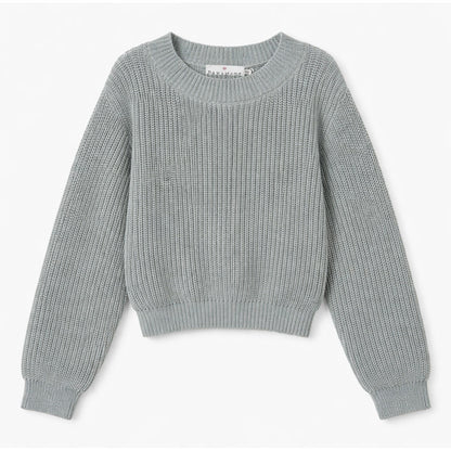 DANAMADE Pullover DTOVE Pullover Icy Blue