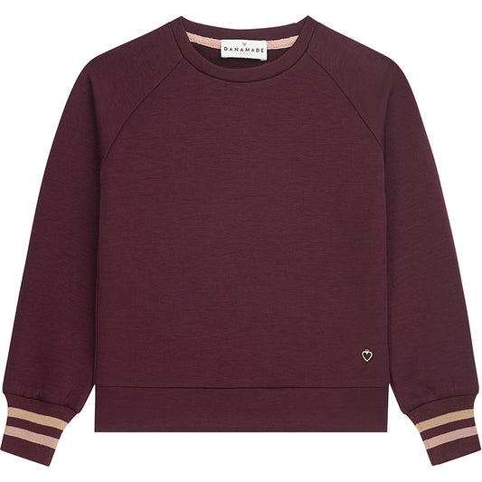 DANAMADE Sweatshirt DBRENDA Shirts&Tops Bordeaux