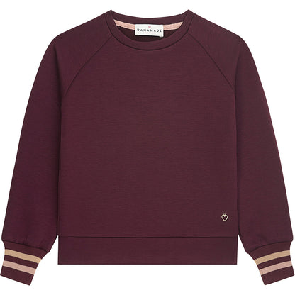DANAMADE Sweatshirt DBRENDA for Mom Shirts&Tops Bordeaux