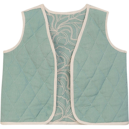 DANAMADE Wende Weste DJODIE Jacke, Weste Icy Blue