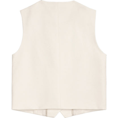 DANAMADE Weste DISAMARA Jacke, Weste Ivory