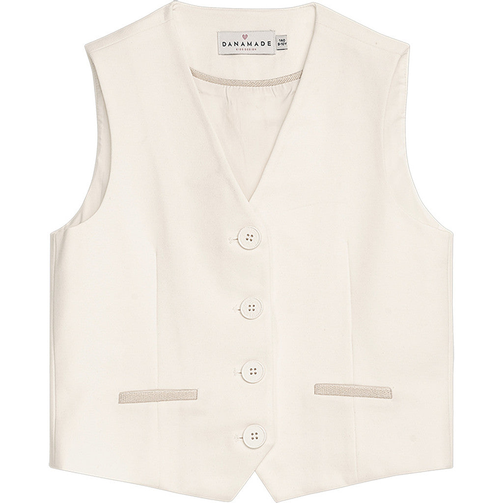 DANAMADE Weste DISAMARA Jacke, Weste Ivory